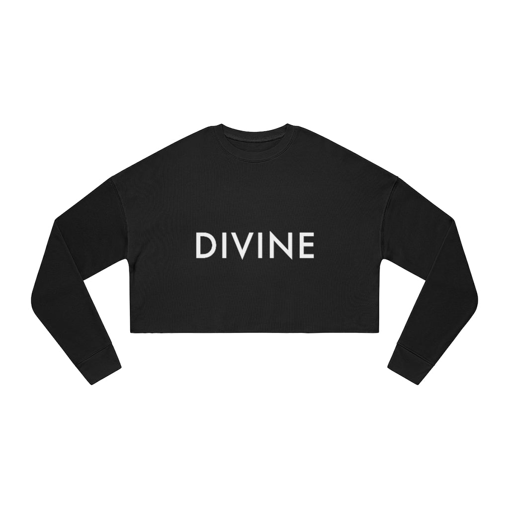 DIVINE Women's Cropped Sweatshirt