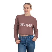 Load image into Gallery viewer, DIVINE Women&#39;s Cropped Sweatshirt
