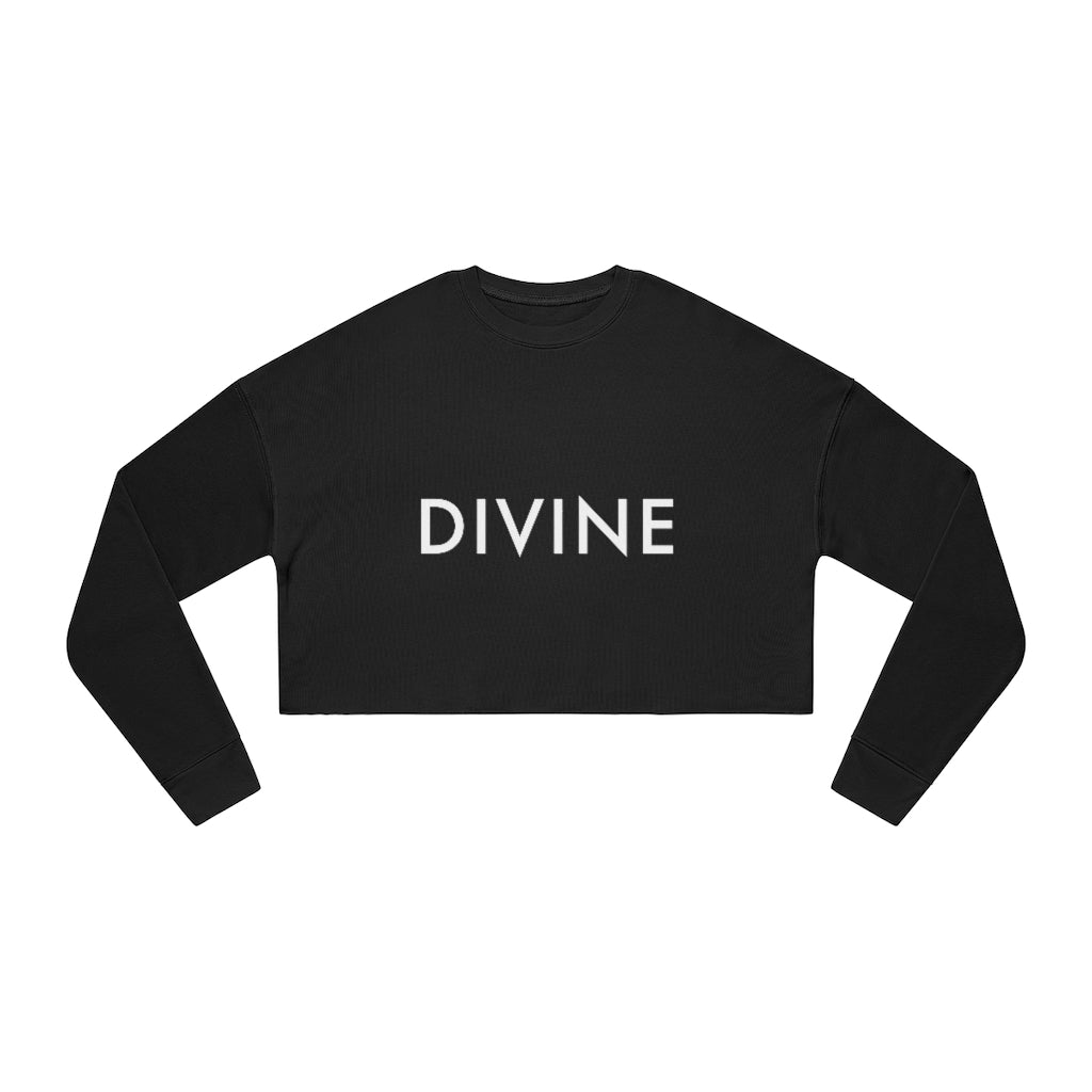 DIVINE Women's Cropped Sweatshirt