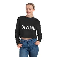 Load image into Gallery viewer, DIVINE Women&#39;s Cropped Sweatshirt
